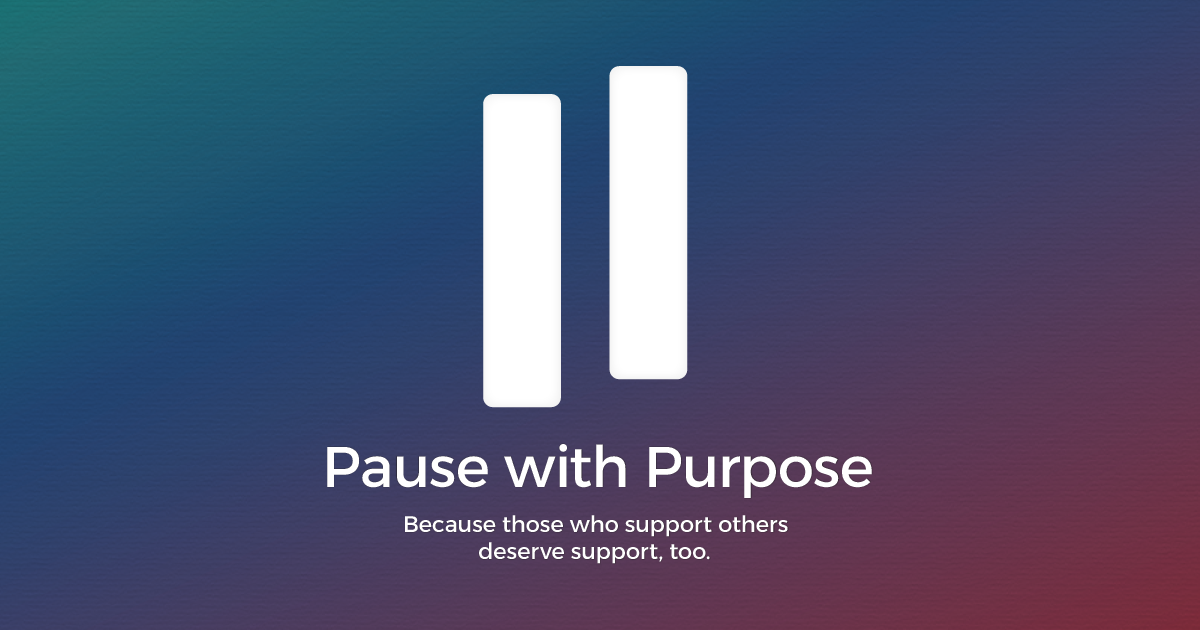Pause with Purpose logo