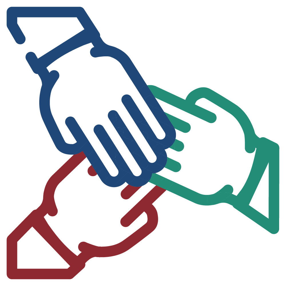 hands together icon